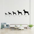thumbnail image 4 of Doberman Pinscher Dog Metal Wall Sign | Dog Silhouette Wall Decor | Indoor Outdoor Decor for Pet Lovers | Solid Steel Home Decor Decorative Accent Metal Art Wall Sign | Metal Wall Art Made in USA, 4 of 6
