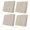 Black, variant on Outdoor Patio Cushion Covers 4 Pack Vertical Lines Patio Chair Cushion Covers with Ties and Zipper Red White Dashed Pattern Waterproof Outdoor Seat Cushion Covers for Patio Furniture 20"x18"