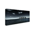 thumbnail image 3 of Trademark Fine Art "NYC Financial District and Downtown" Canvas Art by David Ayash, 3 of 4