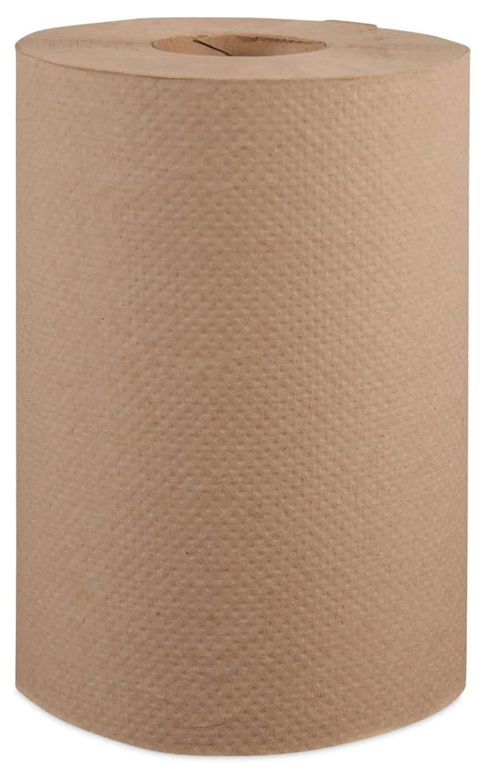XylehR 108 Nonperforated Paper Towel Roll, 8" x 350ft, Brown (Case of 12 Rolls)