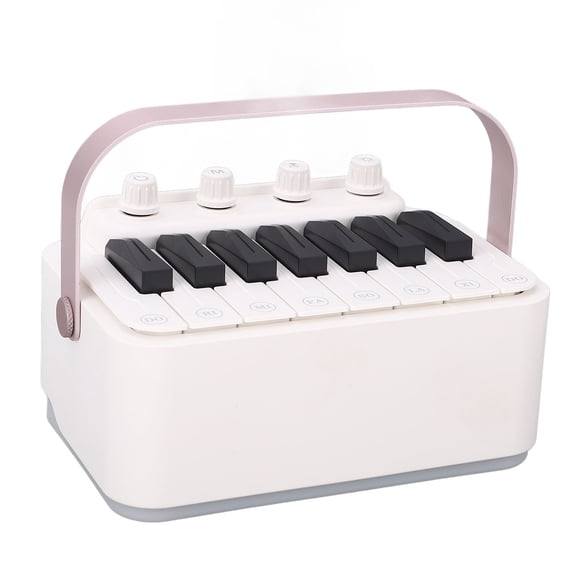 Altavoz BT Inalámbrico, Rango De Conexión De 15 M Luz Ambiental RGB De Sonido De Alta Fidelidad Tambor De Piano Electrónico Carga DC5V Para Entretenimiento Diario