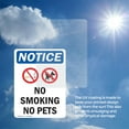 thumbnail image 6 of (2 Pack) No Smoking No Pets Sign, 6 of 7