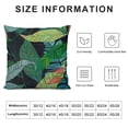 thumbnail image 5 of BANET Throw Pillow Cover and Tropical Leaves Pillow Case Cushion Cover Sofa Outdoor Decorative Square 18x18in, 5 of 5
