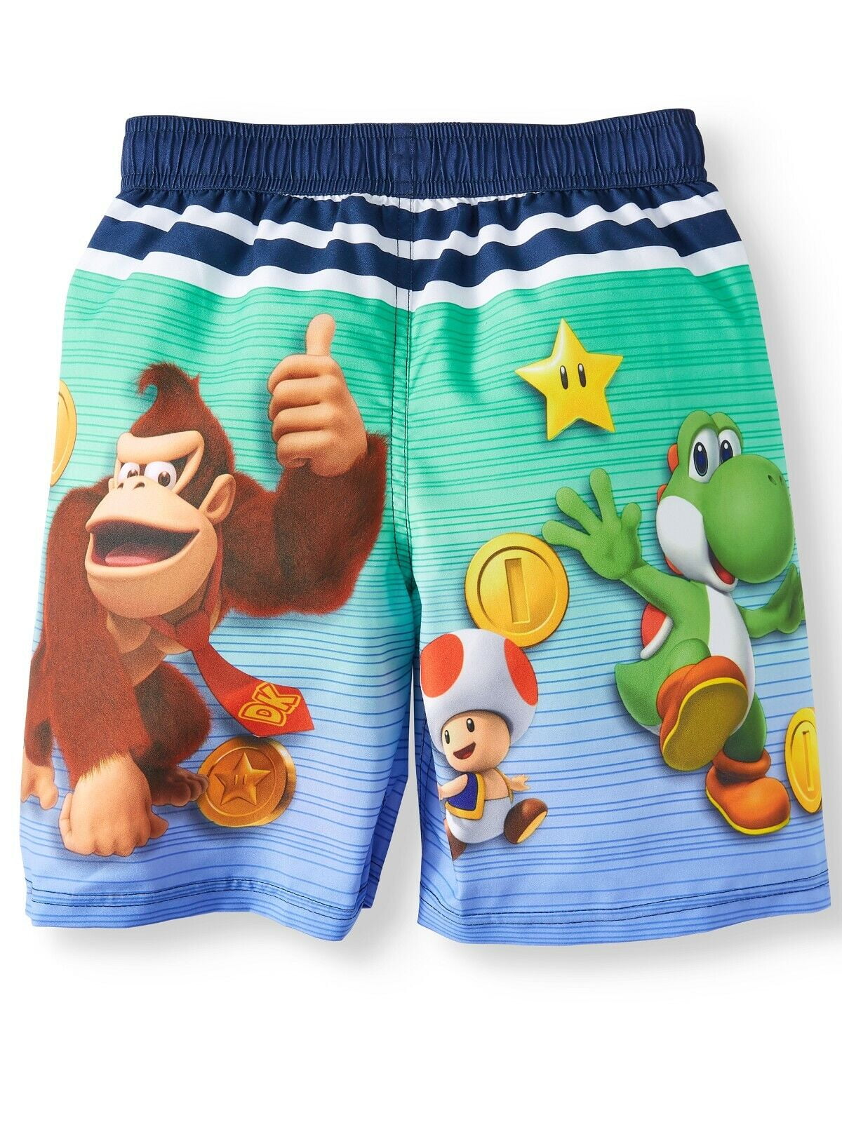 Super Mario Swim Trunks Shorts Boy Size 6/7