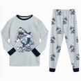 thumbnail image 5 of HFHAPW Toddler Pajamas Kids Pajamas for Boys Girls Long Sleeve Set 2 Piece Snug Fit Pjs Set, 5 of 8