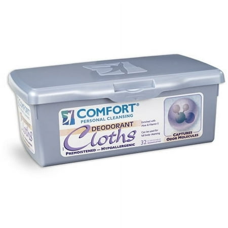 Durex comfort disposable washcloths, 32 ct