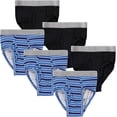 thumbnail image 3 of BILLIONHATS 72 Pieces of Boys Wholesale Cotton Underwear Briefs, White Underpants Children, Assorted Sizes S-XL, Charity Donation, 3 of 5