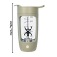 thumbnail image 2 of Electric Protein Shaker Cup with USB Charging, Automatic Mixing, Large Capacity Blender for Coffee, Protein Powder, Smoothies, Portable and Leak-Proof Design (600ml), 2 of 5