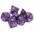 thumbnail image 3 of Juego de Dados DND Dados de Poliedro de Números Dorados de Varios Lados para Juegos de Mesa Interactivos de Mazmorras y Dragones Suministros Escolares ANGGREK Otros, 3 of 8
