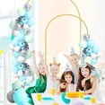 thumbnail image 3 of Soporte para arco decorativo para boda Fogein, metal dorado, 2,2 m/1,8 m, 3 of 7