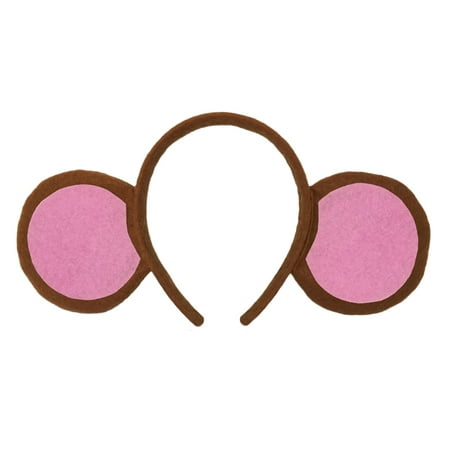 SeasonsTrading Monkey Ears Headband (Pink) - Halloween Monkey Costume Party