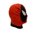 thumbnail image 2 of Deadpool Adult Mask Cosplay Costume Spandex See Through Red Mens Halloween Movie, 2 of 5