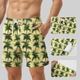 thumbnail image 4 of Vetsdori Beach Shorts for Men Dry Fit Summer Short Pants Pocket Casual,Swim Trunks Ropa Lining 2 in 1 Mens Shorts Elastic Waist,Size XL, 4 of 5