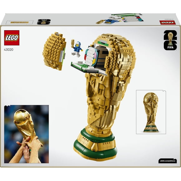 Set LEGO Editions Sports Trofeo Oficial de la Copa Mundial de la FIFA 43020
