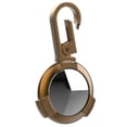 thumbnail image 4 of Caja De Metal Compatible Con Airtags Bluetooth Tracker Funda Protectora De Piel Llavero De Metal seitruly EL017754-11, 4 of 5
