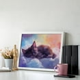 thumbnail image 3 of Diamond Art Kits for Adults, Colorful Cloud Sleeping CatDiamond Painting Kits for Beginners, Frameless Round 5D Full Drill Diamonds Art Pictures Gem Art Crafts Home Decor Gifts, 3 of 8