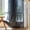 Black, variant on Lipa Farmhouse Curtain for Living Room,Semi Blackout Boho Curtains,Rod Pocket,1 Panel,52"Wx84"L,Beige