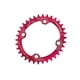 thumbnail image 3 of Wosthever Bicicleta 38T Oval estrecho ancho 104BCD bicicleta de montaña placa de bielas bicicleta rueda de cadena ciclismo platos y bielas placa Ciclismo Rojo 34T Wosthever OD3200-08B, 3 of 6
