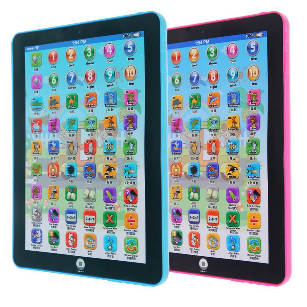 Tablet Toy, Fascigirl Blue Creative Developmental Educational Tablet
