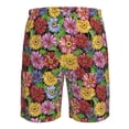 thumbnail image 6 of Naloa Daisies Flowers Men's Beach Shorts, Surfing shorts, Swim trunks, Quick Dry Swim Trunks for Surfing Beach Fun - Large, 6 of 9