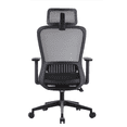 thumbnail image 3 of Silla de Escritorio Ergonómica Ajustable FENT En Mesh Negro, 3 of 5