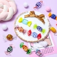 thumbnail image 4 of Amaiiu Art Desktop Candy Shaped Ornament Wrapped Decoration Fashion Figurine Party Favor for Home Living Room Bedroom Type 4, 4 of 10