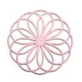 thumbnail image 1 of Panxico Placemat Kitchen Essentials European Silicone Placemat Anti Scalding Western Placemat Bowl Mat Insulation Mat Pot Mat Table Mat Household Pink 4, 1 of 3