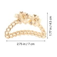 thumbnail image 2 of WEUVEB Pinza De Garra Con De Flor Para Peinados Versátiles Y, 2 of 8