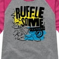 thumbnail image 3 of Disney - Ruffle Some Feathers - Toddler & Youth Girls Raglan Graphic T-Shirt, 3 of 5