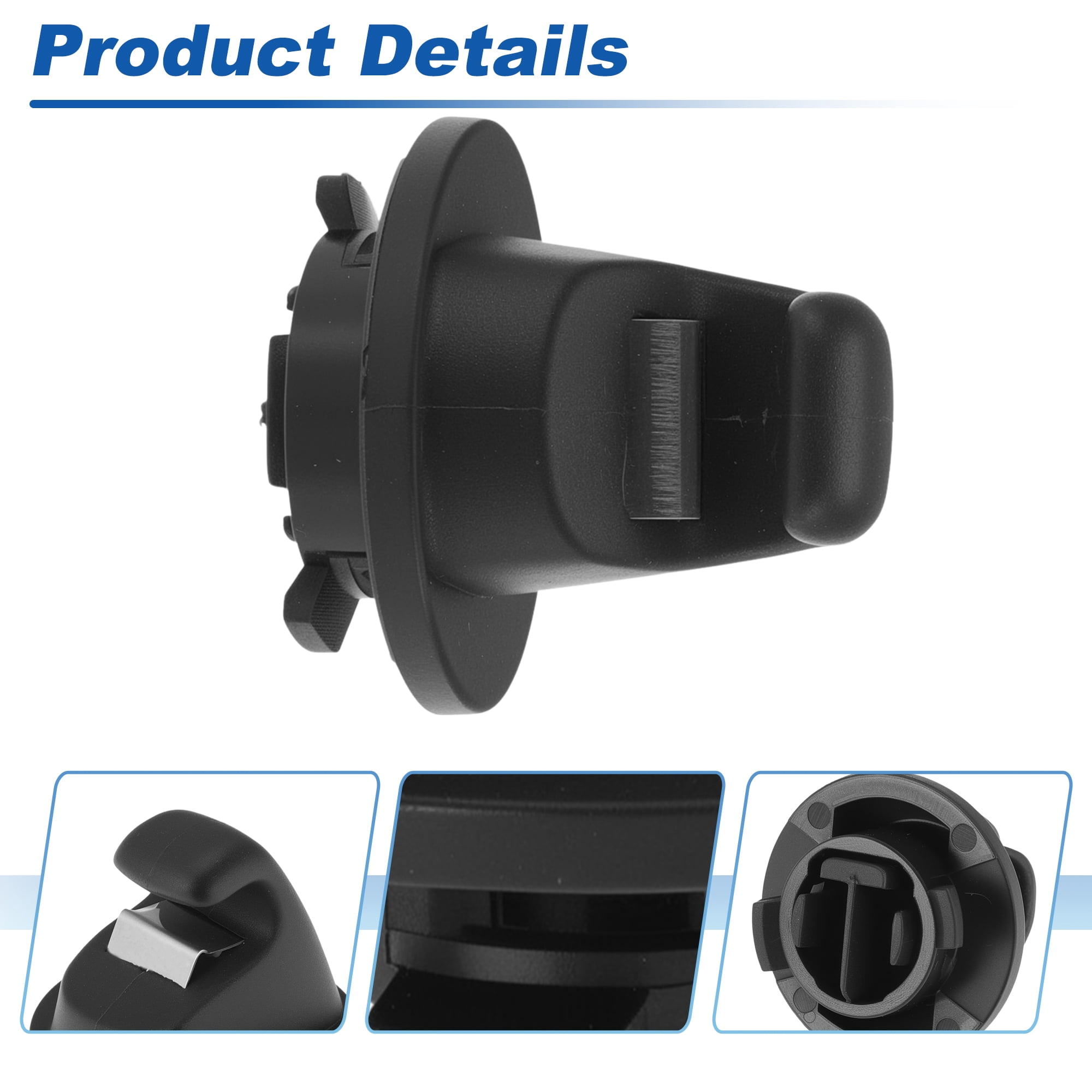 Unique Bargains Sun Visor Clip for Volkswagen Tiguan,  Atlas 2012-2024 Models Black