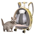thumbnail image 2 of Perro Trolley Case Yuyangstore Maleta Portador Equipaje Doble Cremallera 2 Secciones gato, 2 of 8