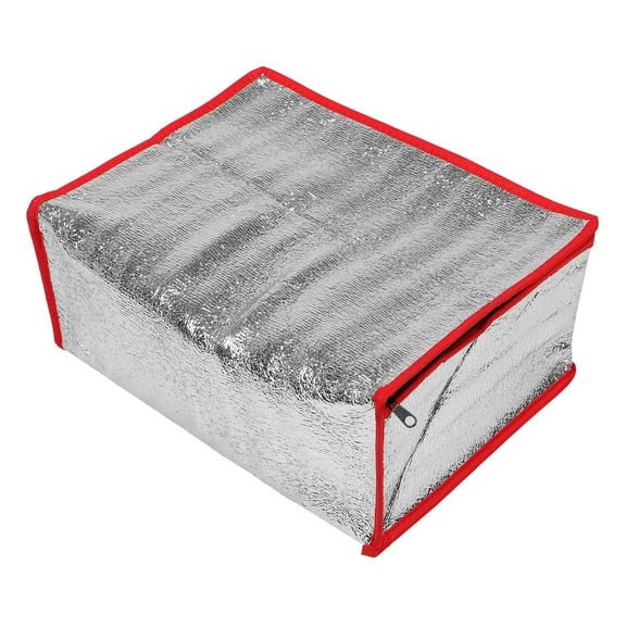 Tineasur Reusable Aluminum Foil Heat Retention Liner for Takeaway Food 1 Piece and