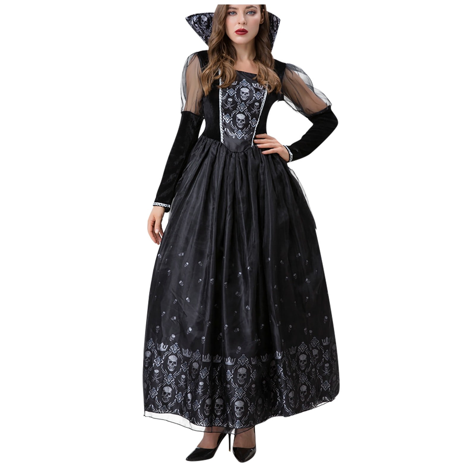 Dress Womens Festival Costumes Ghost Band Neck Long Fiji | Ubuy Dress Womens Festival Costumes Ghost Band Neck Long Fiji | Ubuy
