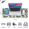 thumbnail image 5 of Long Mouse Pads for Desk,LightColor Dinosaurs Volcanoes Pattern Desk Mats on Top Of Desks, Desk Mouse Pad Extra Large with 3mm Non-Slip Base and Stitched Edge for Gaming,Office,Work,Home 31.5"x11.8", 5 of 6