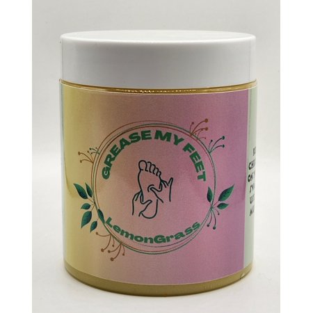 GreaseMyFeet 8 oz  Relief for Dry Feet  Cracked Feet  Bumps  Rashes  Antifungal  Lower back pain