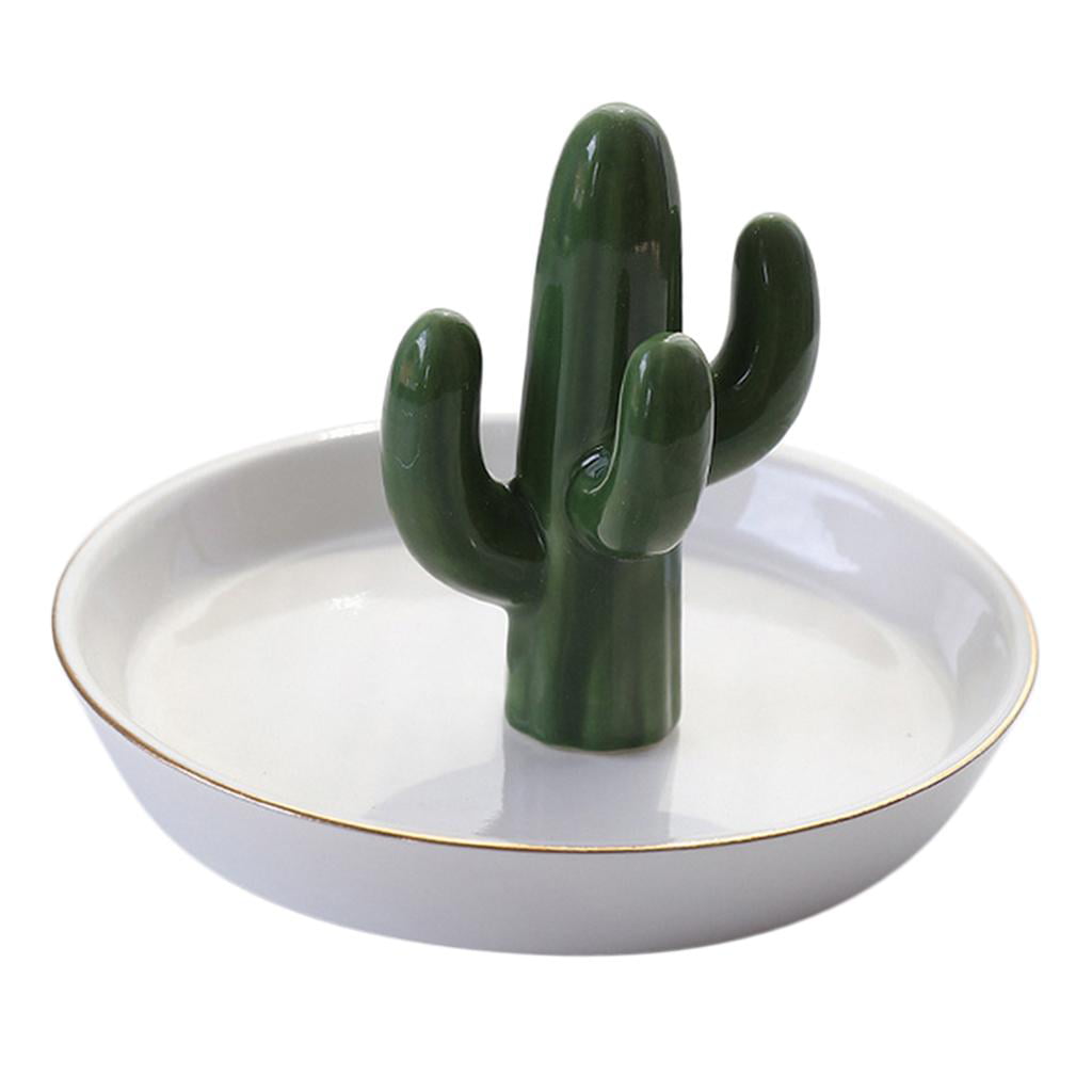 Personalised available Cactus Trinket Plate