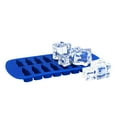thumbnail image 4 of Molde para cubitos de hielo Flybaeast, bandeja para botellas, cubitos de hielo, galletas, pasteles, gelatina, moldes para hacer bebidas, chocolate, silicona, cocina, comedor y bar (Z0911-1-Azul), 4 of 4