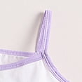 thumbnail image 7 of Zanarzt Big Girls Bra Comfort Girls Cotton Bralette Seamless Crop Bras Children's Cotton Sports Bra White,7-8 Years, 7 of 7