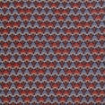 thumbnail image 2 of Zelouf Zs1608Uuu Print La Coste  , Sewing, DIY, Crafts Fabric by the Yard, 805 Rust/grey, 1 Yard, 2 of 2