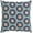 Cream, Pink, Pale Blue / Henfield, variant on Boutique Rugs Henfield Throw Pillow