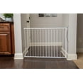 thumbnail image 3 of "Cardinal Gates Wall Mounted Adjustable Steel Pet Safety Gate, 26.5"" to 41.5"" Wide x 29.5"" Tall - White", 3 of 7