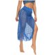thumbnail image 1 of Traje de baño sólido para mujer, traje de baño bohemio con tejido hueco y borlas, traje de baño para cubrir la playa, falda envolvente Wmkox8yi FGJ1684, 1 of 5