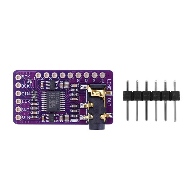 PCM5102 DAC Decoder Lossless Digital Audio I2S IIS DAC Decoder for Raspberry Pi