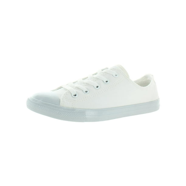Hylde spil hjælpeløshed Converse Womens CTAS Dainty Ox Trainers Low Top Sneakers White 5.5 Medium  (B,M) - Walmart.com