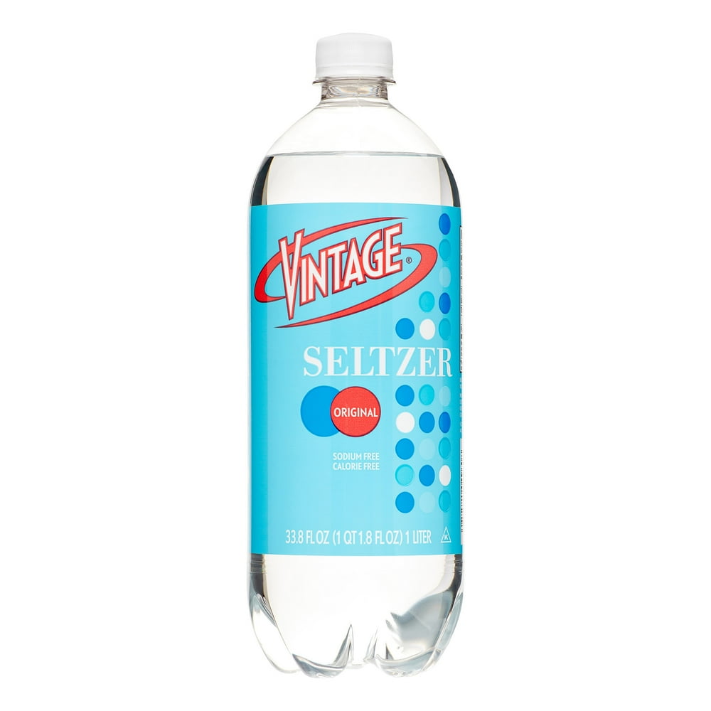 Vintage Seltzer Water, Original, 33.8 Fl Oz