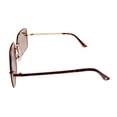 thumbnail image 4 of Lucky Brand Women Gold / Metal Large Square Front Mount Sunglass D2001, 4 of 7