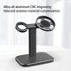 thumbnail image 4 of Seitruly Soporte de carga Reloj inteligente de Teléfono celular Soporte de cargador inalámbrico Relojes inteligentes Negro, 4 of 6
