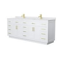 thumbnail image 2 of Wyndham Collection Wcg262684d-Vca-Unsmxx Beckett Tk 84" Free Standing Double Basin Vanity, 2 of 7