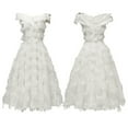 thumbnail image 3 of LOVZFMLL Robes Élégantes de Soirée pour Femmes à un Col avec Franges, 3 of 3