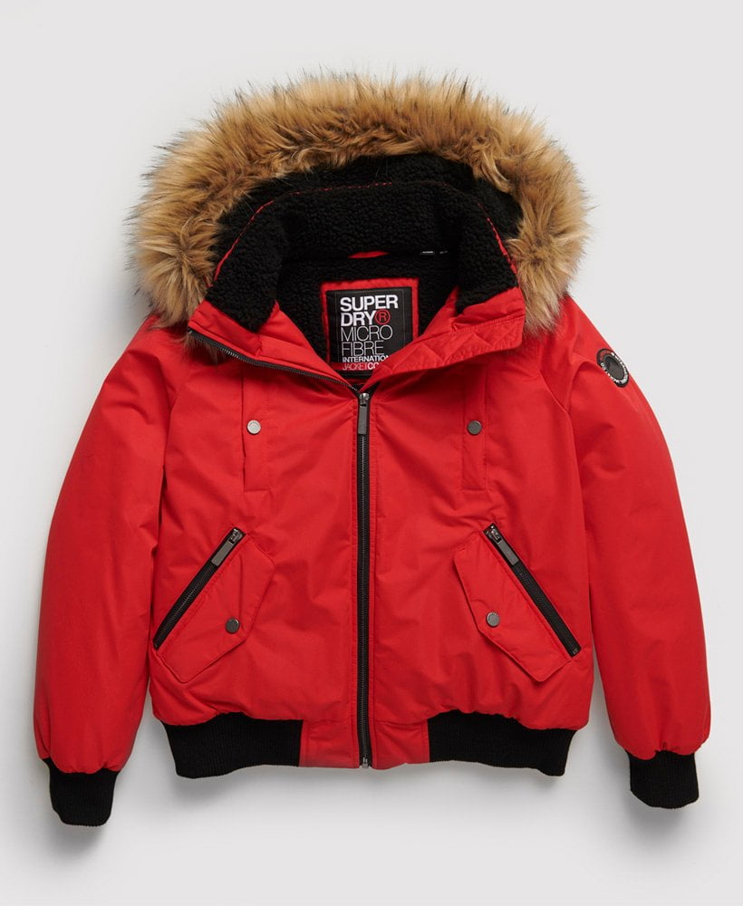 Microfibre Bomber Jacket 